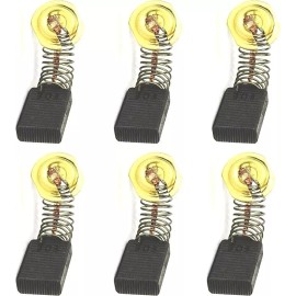CarbonPro 6 Pack CB303 Carbon Brushes Compatible with Makita Power Tool 194996-6, 191963-2