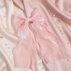 Pink Hair Bows, Large Long Tail Bow Hair Accessory for