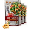 Gefen Savory Onion Garlic Caesar Croutons 5.2oz (3 Pack) |