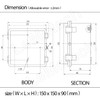 LMioEtool ABS Plastic Dustproof Waterproof IP65 Junction Box Hinged Shell