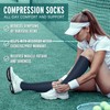 3 Pairs Compression Socks for Women & Men 15-20 mmHg-