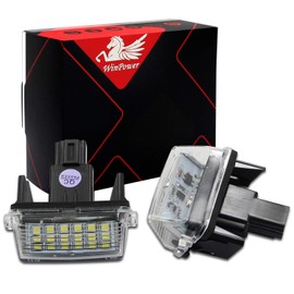 Win Power Licence Plate Lighting, Pack of 2