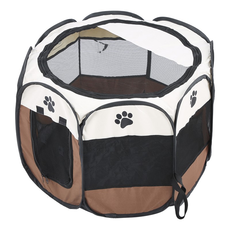 Pet Cat Dog Portable Foldable Cage Exercise & Play Tent