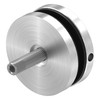 STEINBACHER© Stainless steel glass dot holder, diameter 62 mm, connection: