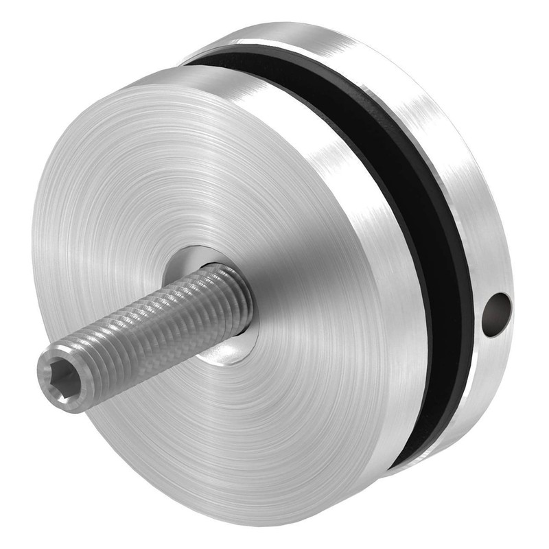STEINBACHER© Stainless steel glass dot holder, diameter 62 mm, connection: