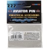 HMS Men's Aviator Pins, Silver, One Size