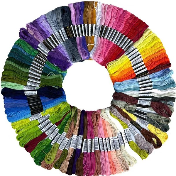 Embroidery Thread 100 Skeins Embroidery Floss Embroidery Thread Kit Color