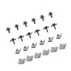 Partuto Engine Undertray Clips Screws Under Cover Splash Rivets for