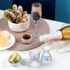 Cinf Ceramic Egg Cup Set of 2 Porcelain Holder Breakfast