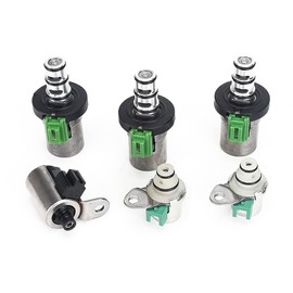 6PCS 4F27E 4F27-E 48420K-R FN4A-EL 4 Speed Automatic Transmission Shift Solenoid Kit Tested Compatibile with For-d Mazd-a