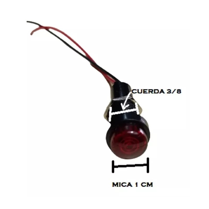 Eco Foco Piloto, 120 V, 6 Pzas.