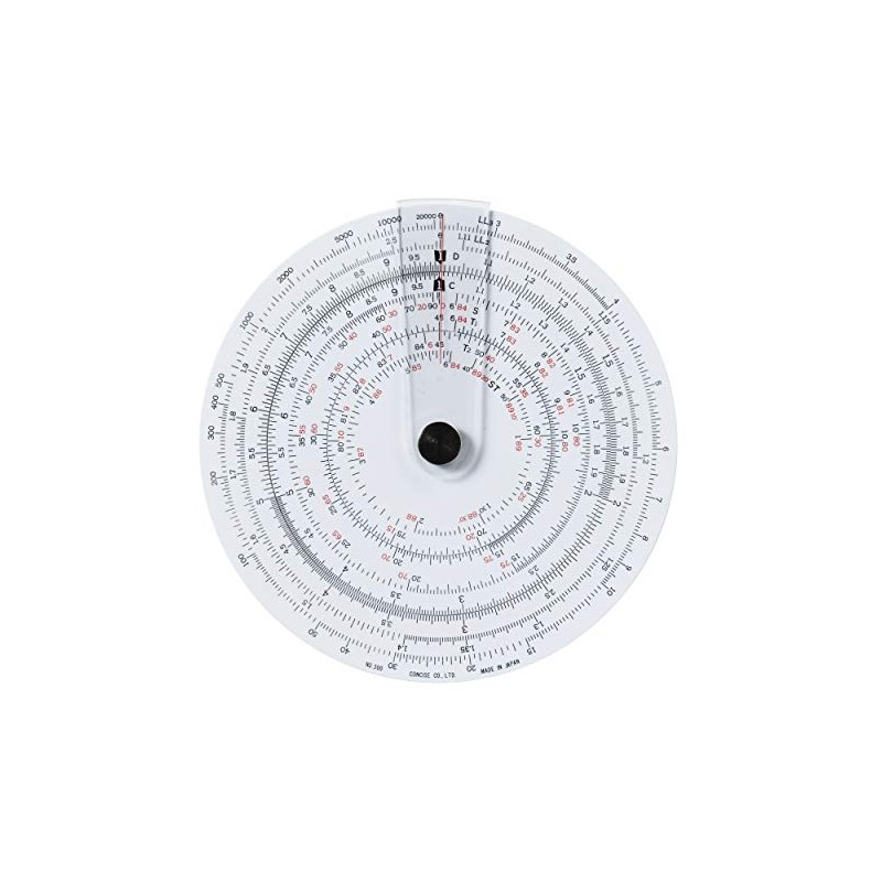 Concise 100829 Ruler Circular Calculator 300