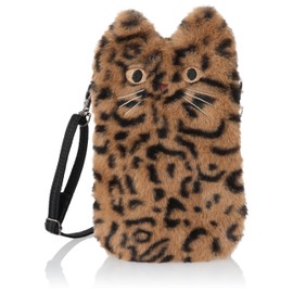 [Noah Family] Smartphone Pochette Fur Cat Smartphone Pochette, Bengal