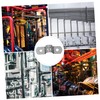 Operitacx 40Pcs U Shaped Stainless Steel Hose Clamps Durable Plumbing