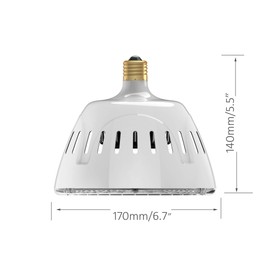 LAMPAOUS Inground LED Pool Lights Spa Lights Bulb Pure White Color (Pool Bulb, 12VAC)