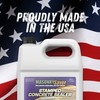 MasonrySaver Stamped Concrete Sealer, 1 Gallon - Clear, Water-Based Satin