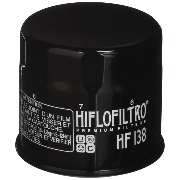 HIFLO FILTRO HF138 Black Premium Oil Filter