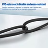 YACSEJAO 2 Pair M8 5 Pin Serial Cable 2 Male+2