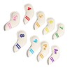 9pcs/set PU Waterproof Golf Club Iron Cover with Numbers Thickening