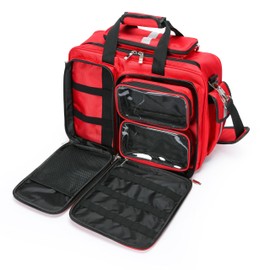 Be-Better Medical Bag Empty First Aid Bag First Responder Bag for Trauma,Emergency Bag Medical Bag Organizer，Trauma Bag, Medical Bag for Nurses,Home Health Care, EMT(Bag Only)