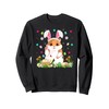 Hamster Easter Egg Hunt Bunny Ear Hamster Happy Easter Sweatshirt
