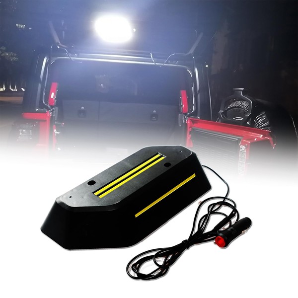 morefulls LED Cargo Light for JL - LED Trunk Light Design for Jeep Wrangler JL, Replaces the Rear Wiper Motor Cover, Easy to Install