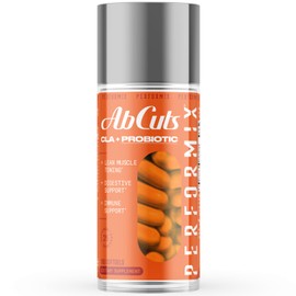 PERFORMIX - AbCuts CLA + Probiotics - Fitness Goals - Supports Lean Muscle Growth & Gut Health - Energy & Endurance - Digestive Health Wellness - Women & Men - 100 Soft Gels