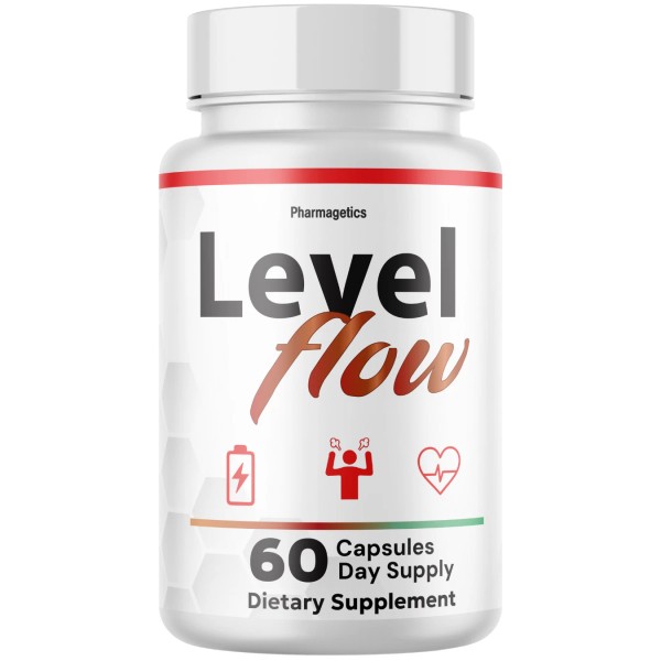 pharmagetics Level Flow Advanced Formula for Blood Flow & Circulation