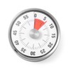 HENDI Analoge Küchenuhr, Einstellbar bis 60 Minuten, Küchentimer , ø80x(H)30mm