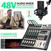 CT6-799 dj mixer Professional audio mixer 6 Channel with MP3