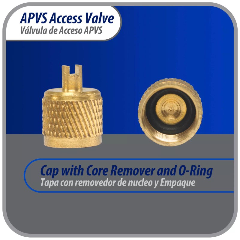Appli Parts APVS-14142 1/4 in SAE Access Schrader Valve x