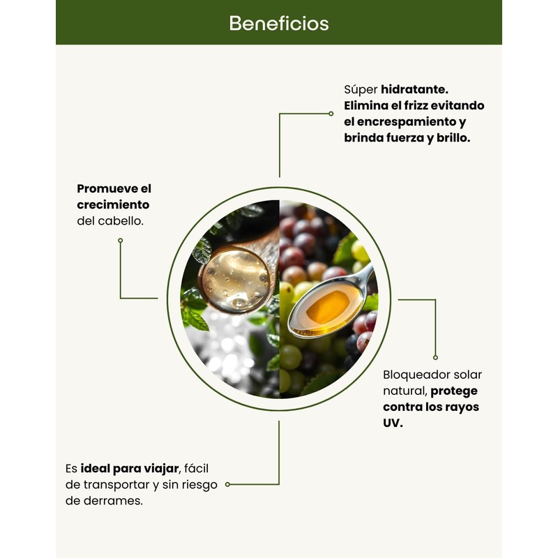 Kit Hidratación Profunda Nuneth - Shampoo Sólido de Xixi, 65gr