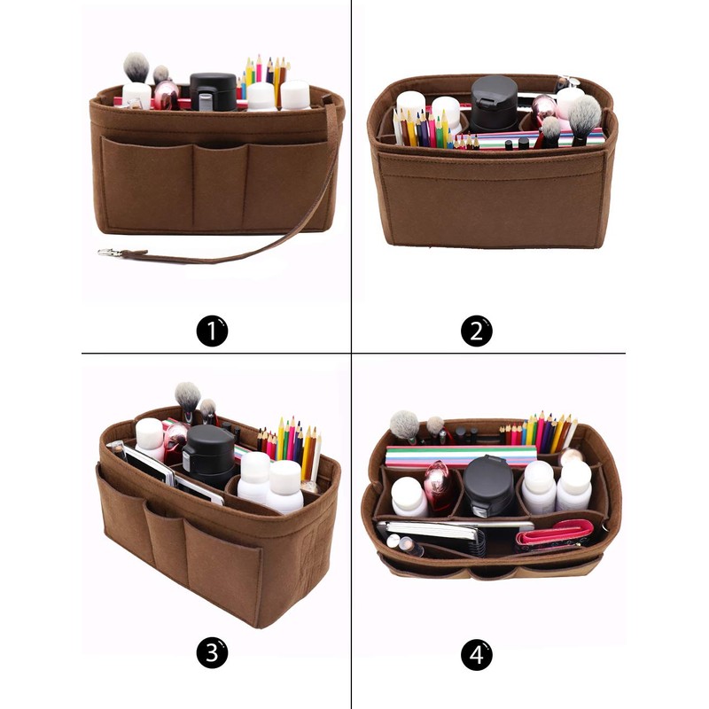 LEXSION Felt Insert Bag Organizer Bag In Bag For Handbag