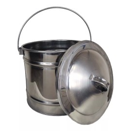 Gal Olla De Acero Inoxidable Capacidad 11 Litros Uso Rudo