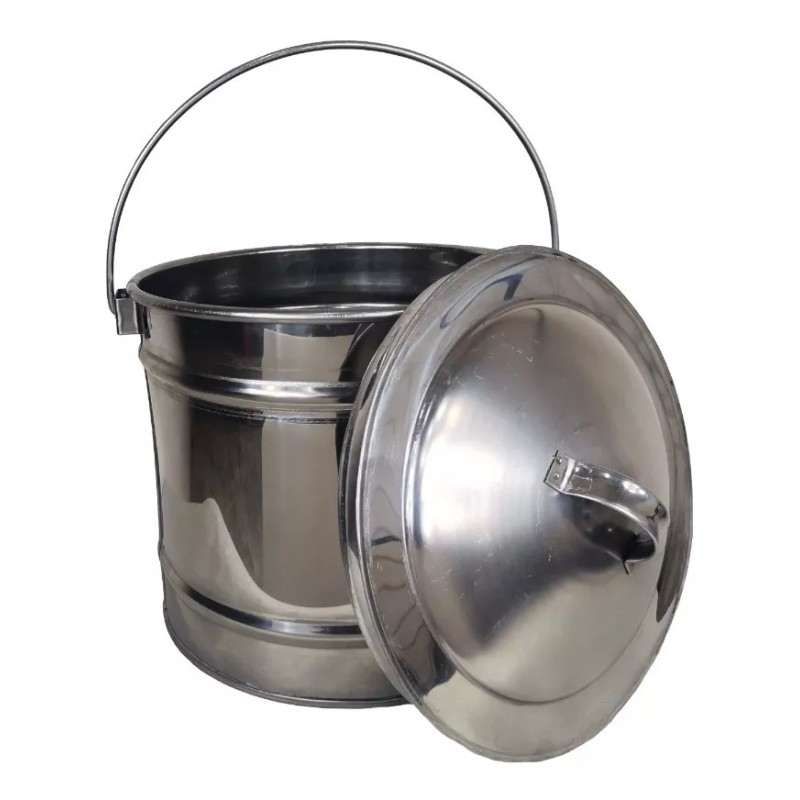 Gal Olla De Acero Inoxidable Capacidad 11 Litros Uso Rudo