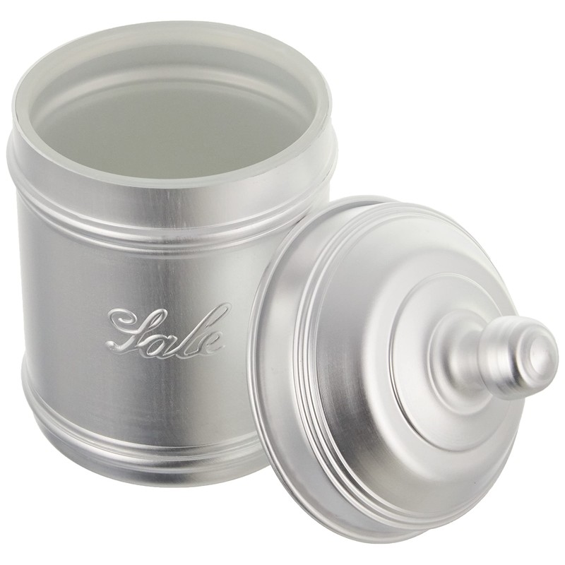 Italo Ottinetti Dull Aluminium Storage Canister Sale 10 cm, Metallic,