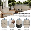8Pcs Outdoor Cushion Covers Stretch Patio Cushion Covers Sofa Cushion