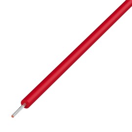 Kyowa Harmonet UL1007 AWG28 Heat Resistant Vinyl Insulated Wire, Reel Wind, 322.4 ft (100 m), Red