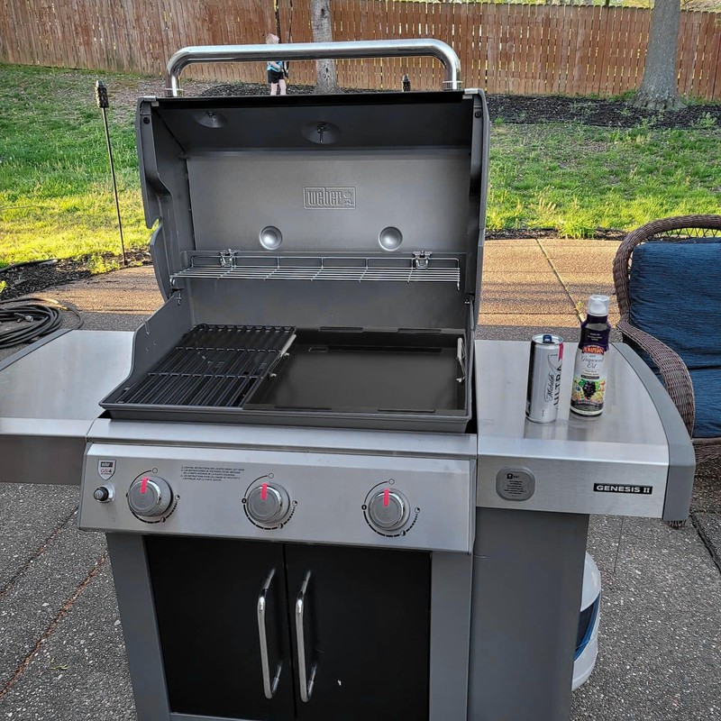 Griddle Inserts & Grate for Weber Genesis II 300 Series
