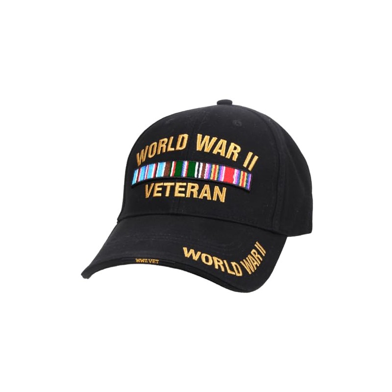 Rothco Segunda Guerra Mundial Veterano Deluxe bajo Perfil Cap