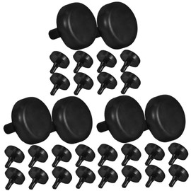 PACKOVE 3sets Clutch Pedal Rubber Particles Switch Clutches Clutch Pedal Pad Automotive Brake Pedal Stop Pad Brake Pedal Pad Car Part Car Brake Pedal Stop Pad Clutch Pedal Stopper 10pcs*3