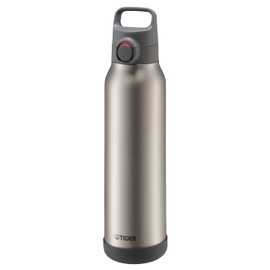 Tiger MTA-H150XM Thermos Water Bottle, 4.9 fl oz (1.5 L) with Handle, Easy to Open One-Touch Vacuum Insulated Stainless Steel Bottle, Sports Drink, Large Capacity, Direct Drink, Wide Mouth, Cold Retention, Stainless Steel