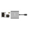 EMTEC ECCAREADT610C Type-C 3-in-1 Card Reader