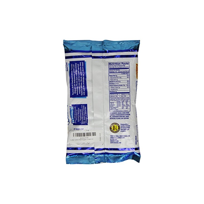 Vanilla Tootsie Roll Midgees Limited Edition 16 Oz (2 Pack)