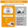 Yogurt Maker, Greek Yogurt Maker with Timer Control and Strainer,