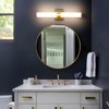 AIJIASI Bathroom Vanity Light Fixtures Over Mirror - 28W Gold