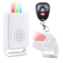 Nineleaf Entrance Alarm Chime for Business, Door Chime with Motion Detector and Remote Control, Store Door Alarm for Inside Homes, Businesses, Stores