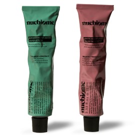 Nuebiome Premium Hand Care Bundle for Dry Hands | Residue-free Intensive Hydration Moisturizer for Hand, Cuticle and Nail | Soothing Hand Cream | Paraben, Cruelty-free & Vegan