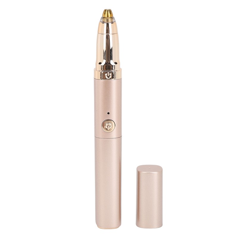 2 in 1 Heated Eyelash Curler Eyebrow Hair Remover Double