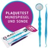 Plaque Remover Set with Tooth Dyeing Tablets, Colouring Toothpaste, Dental